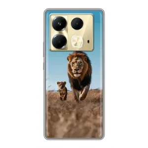 Чехол с принтом «Мусафа и Симба» для Infinix Note 40