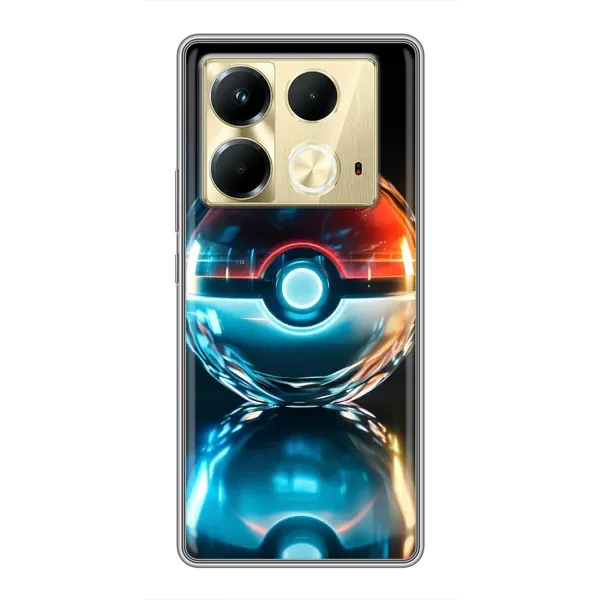 Чохол з принтом «М'яч Пікачу» для Infinix Note 40