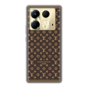 Чехлы Луи Витон для Infinix Note 40 (AlphaPrint - LOUIS VUITTON) (обои LV)