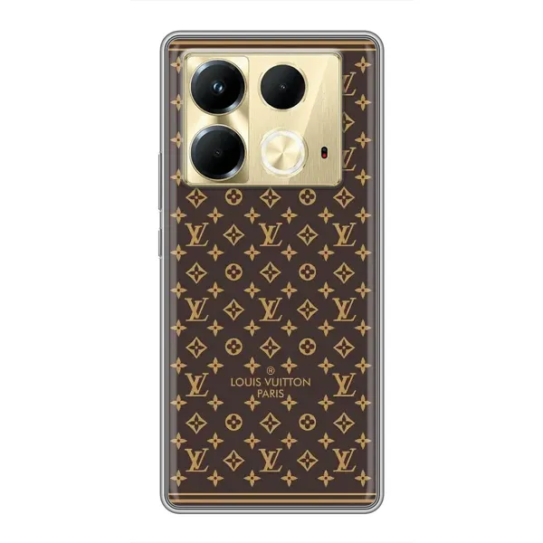Чохол з принтом «шпалери LV» для Infinix Note 40