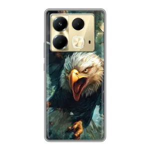 Чохол з картинкою 'Хижаки' для Infinix Note 40 (Орел у польоті)