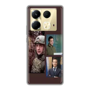 Чохол з принтом «Президент» для Infinix Note 40