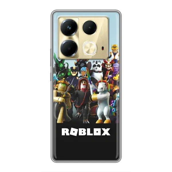 Чохол з принтом «ROBLEX» для Infinix Note 40