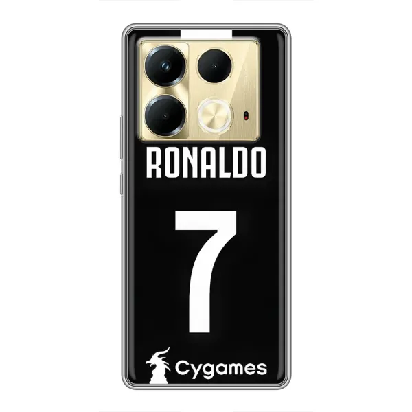 Чохол з принтом «RONALDO 7» для Infinix Note 40