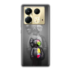 Чехлы для Infinix Note 40 - Bearbrick Louis Vuitton (PREMIUMPrint) (Тело Bearbrick)