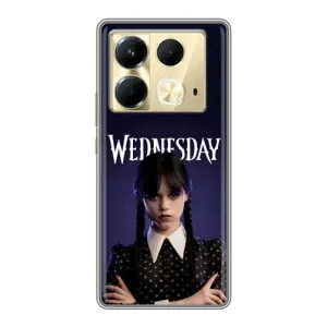 Силіконовий чохол з картинкою для Infinix Note 40 (Wednesday)