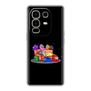 Чохли Амонг Ас для Infinix Note 50 Pro Plus (AlphaPrint) (Амонг-ас)