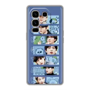 Чохли BTS для Infinix Note 50 Pro Plus (AlphaPrint) (Bangtan)