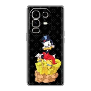 Чехли для Infinix Note 50 Pro Plus - Скрудж МакДак Louis Vuitton (PREMIUMPrint) (Богатство Макдака)