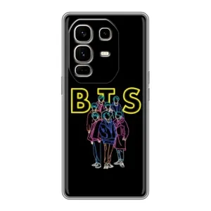 Чохли BTS для Infinix Note 50 Pro Plus (AlphaPrint) (BTS стайл)