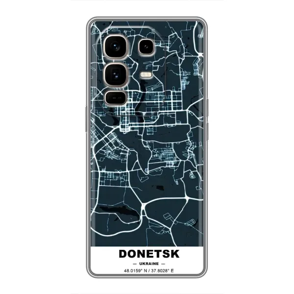 Чохол з принтом «Донецьк» для Infinix Note 50 Pro Plus