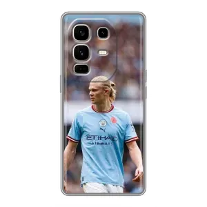 Чохли з футболістом Ерлінг Холанд для Infinix Note 50 Pro Plus (AlphaPrint) (Ерлинг Холанд)