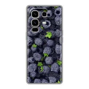 Чохли з фруктами для Infinix Note 50 Pro Plus (VPrint) (Ожина)
