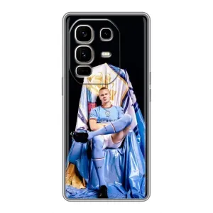 Чохли з футболістом Ерлінг Холанд для Infinix Note 50 Pro Plus (AlphaPrint) (футболіст Холанн)