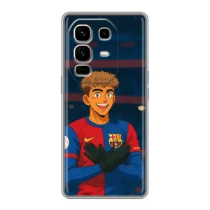 Чохол з футболістом Ламін Ямаль Infinix Note 50 Pro Plus