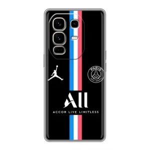 Чохли PSG для Infinix Note 50 Pro Plus (AlphaPrint) (футболка ПСЖ)