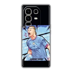 Чохли з футболістом Ерлінг Холанд для Infinix Note 50 Pro Plus (AlphaPrint) (гол Ерлінг Холанд)