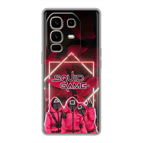 Чохол з принтом «Охоронці Гра кальмара» для Infinix Note 50 Pro Plus