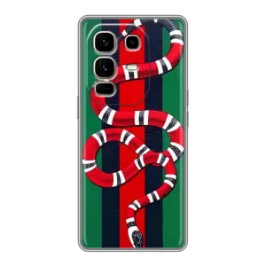 Чохли  GUCCI для Ноте 50 Про Плюс (AlphaPrint) (Gucci змія)