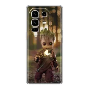 Чохол МАРВЕЛ для Ноте 50 Про Плюс (AlphaPrint) (I am Groot)