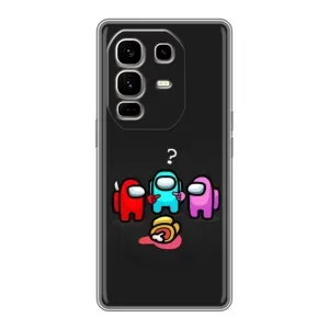 Чохли Амонг Ас для Infinix Note 50 Pro Plus (AlphaPrint) (Імпостер)