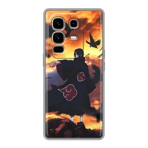 Чохол з принтом «Ітачі з воронами» для Infinix Note 50 Pro Plus