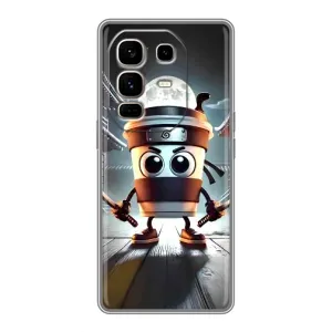 Чохол з мемом Тралалело тралала на Infinix Note 50 Pro Plus (Капучіно асасіно)