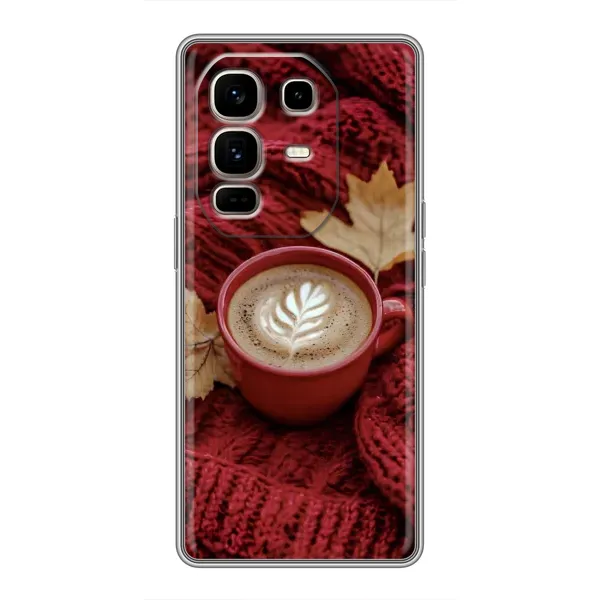 Чохол з принтом «Кава на ковдрі» для Infinix Note 50 Pro Plus