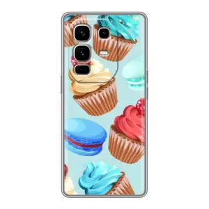 Чохли з фруктами для Infinix Note 50 Pro Plus (VPrint) (Кексики)