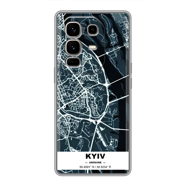Чохол з принтом «Київ» для Infinix Note 50 Pro Plus