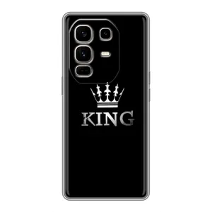 Чохол з Короною Ноте 50 Про Плюс - (AlphaPrint) (KING)