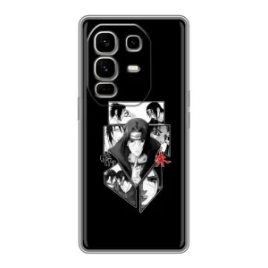 Чохли на тему: Ітачи Учіха для Infinix Note 50 Pro Plus (AlphaPrint) (колаж Ітачі)