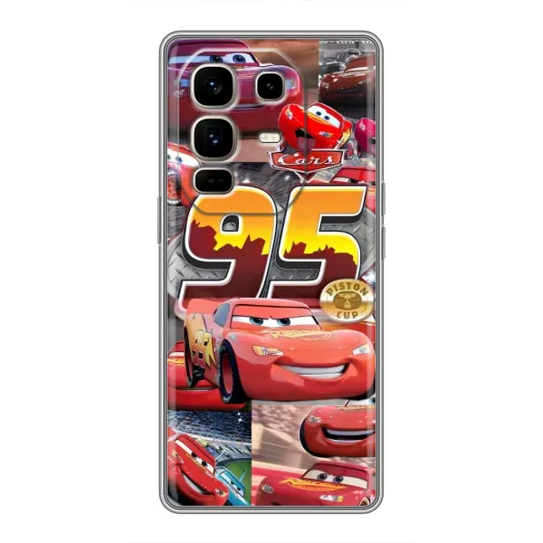 Чохол з принтом «Колаж Блискавка Маквін» для Infinix Note 50 Pro Plus