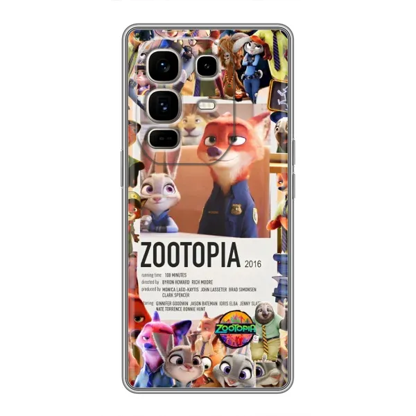 Чохол з принтом «Постер Зоотрополіс» для Infinix Note 50 Pro Plus