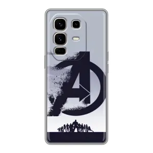 Чохли з героями Марвел Infinix Note 50 Pro Plus (VPrint) (Команда А)