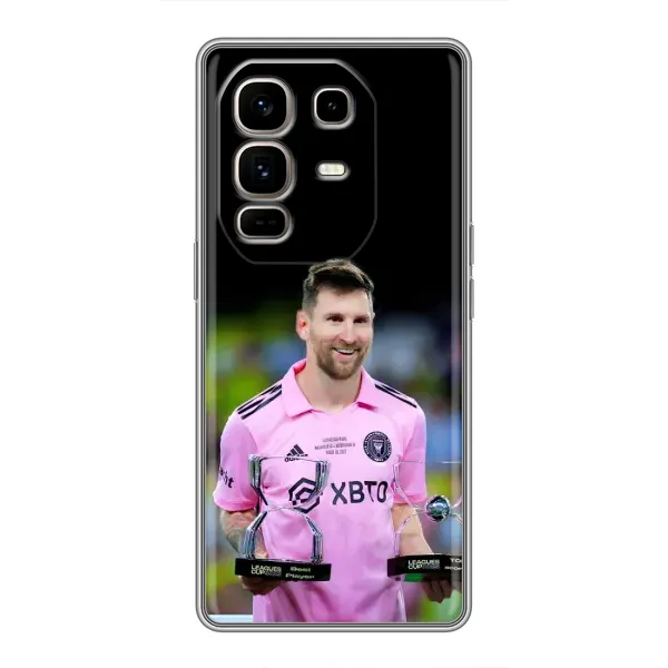 Чехол с принтом «Кубки Месси» для Infinix Note 50 Pro Plus Чехол с принтом «Кубки Месси» для Infinix Note 50 Pro Plus