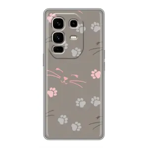Чохол з малюнком кіт на Infinix Note 50 Pro Plus (Лапи і вуса)