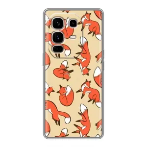 Чохли з картинкою Лисичка для Infinix Note 50 Pro Plus (VPrint) (Лисички)