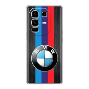 Чохол для Ноте 50 Про Плюс - з принтом БМВ (AlphaPrint) (Лого BMW)