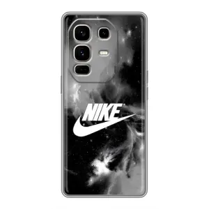 Чохол для Infinix Note 50 Pro Plus - з принтом Найк (AlphaPrint) (Лого Найк)