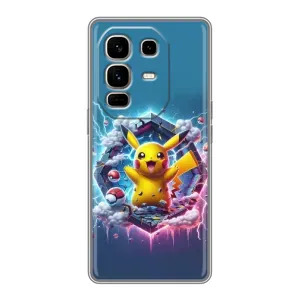 Чохол з Пікачу на Infinix Note 50 Pro Plus (Лого Пікачу)