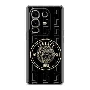 Чохли VERSACE для Ноте 50 Про Плюс (PREMIUMPrint) (Лого Версаче)