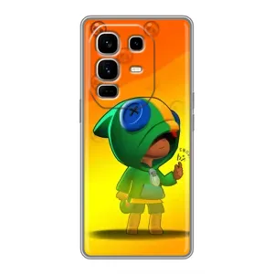 Чехол для Infinix Note 50 Pro Plus Бравл Старс (VPrint) (Хлопчик Леон)