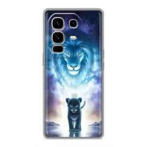 Чохол з картинкою ЛЕВ для Infinix Note 50 Pro Plus (VPrint) (Маленький лев)