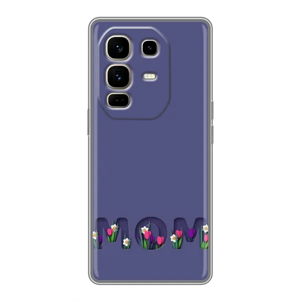 Чохол з принтом «Мама в квітах» для Infinix Note 50 Pro Plus