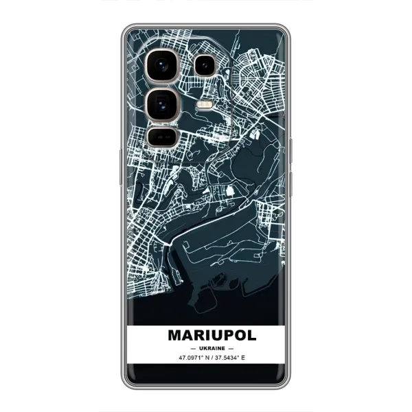 Чохол з принтом «Маріуполь» для Infinix Note 50 Pro Plus
