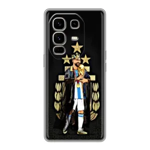 Чохли для Infinix Note 50 Pro Plus (Leo чемпіон) (AlphaPrint) (Мессі Король)