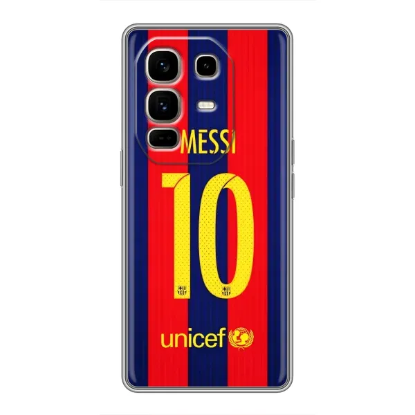 Чохол з принтом «Messi Barca 10» для Infinix Note 50 Pro Plus