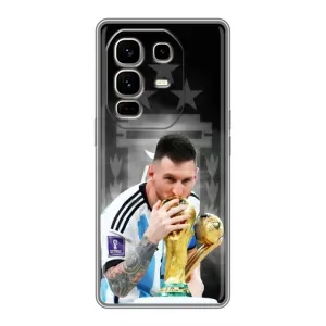 Чохли для Infinix Note 50 Pro Plus (Leo чемпіон) (AlphaPrint) (Мессі Чемпіон)