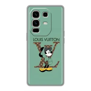 Чохли Луі Вітон для Infinix Note 50 Pro Plus (AlphaPrint - LOUIS VUITTON) (Міккі Маус LV)